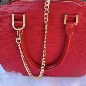 ON HOLD!!!!!!!!!!!!!! COA - Authentic LOUIS VUITTON Pont Neuf Hand Bag Epi Leath